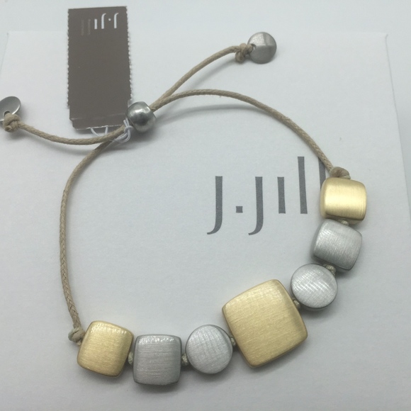 J. Jill Hand-Brushed Squares Bracelet - Picture 4 of 5